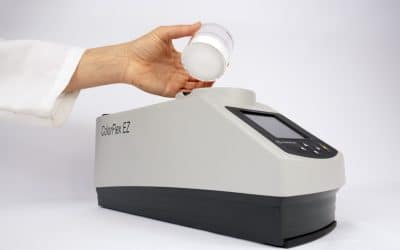 Jauhemaisten leivonta-aineiden värinmittaus ColorFlex EZ:llä.